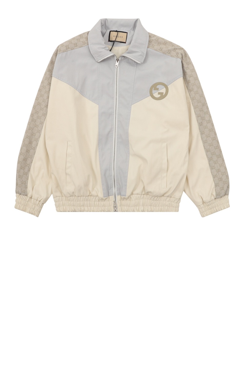 구찌 로고 프린트 재킷