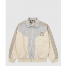 구찌 로고 프린트 재킷