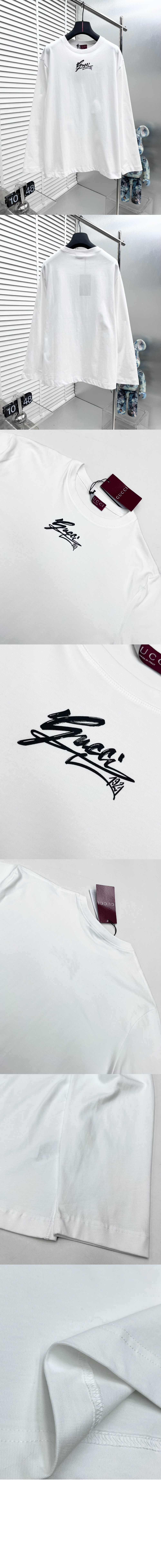 구찌 코튼 티셔츠 프리미엄