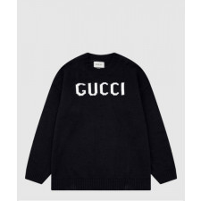 구찌 로고 니트 상의