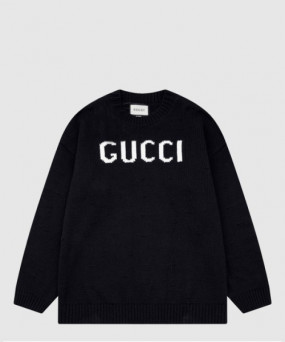 구찌 로고 니트 상의