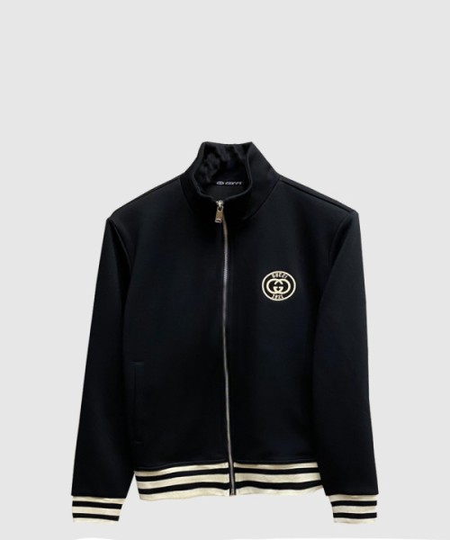 구찌 로고 프린트 재킷