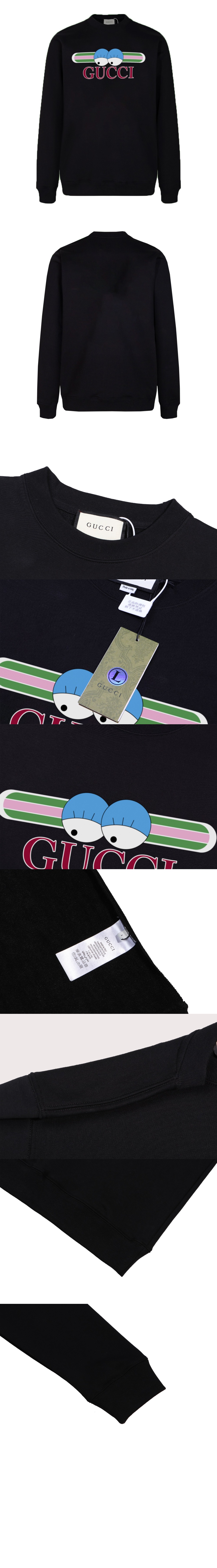 구찌 플라워 코튼 톱