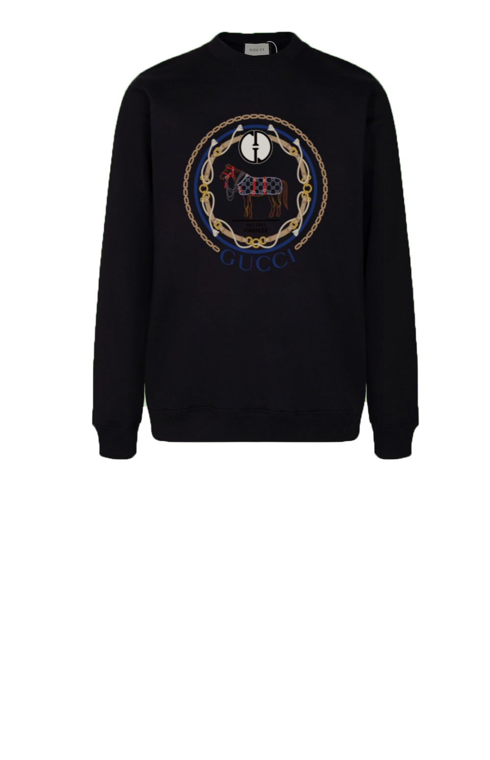 구찌 플라워 코튼 톱