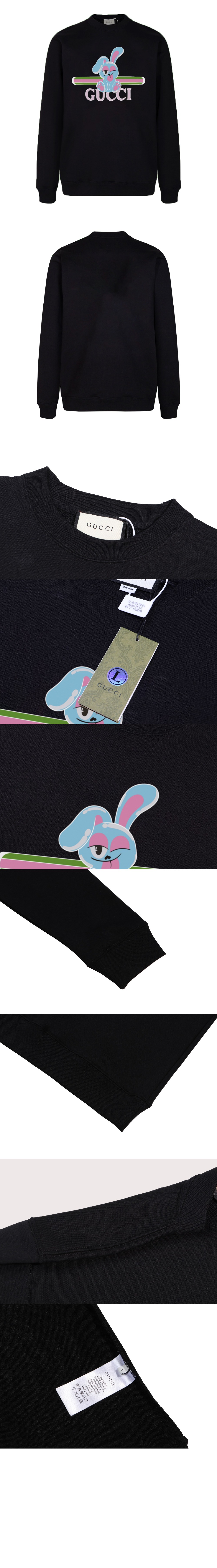 구찌 플라워 코튼 톱