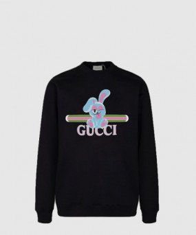 구찌 플라워 코튼 톱