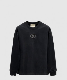 구찌 플라워 코튼 톱