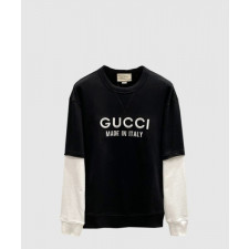 구찌 플라워 코튼 톱