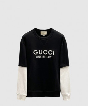 구찌 플라워 코튼 톱