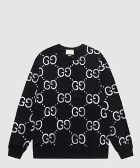 구찌 플라워 코튼 톱