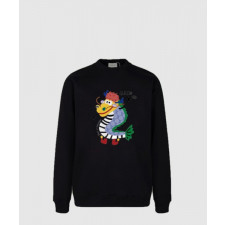 구찌 로고 프린트 면 톱