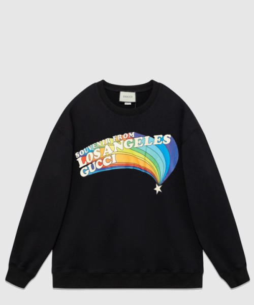 구찌 플라워 코튼 톱