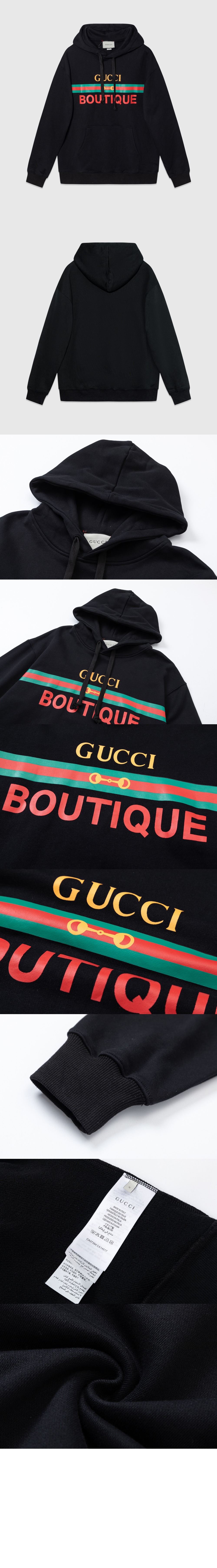 구찌 플라워 코튼 톱