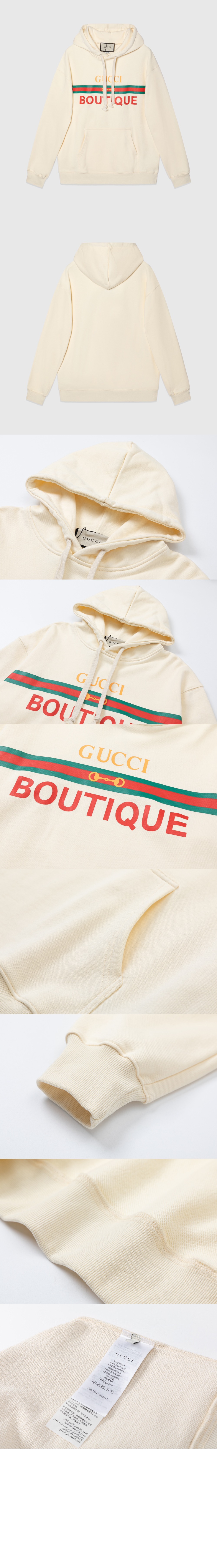 구찌 플라워 코튼 톱