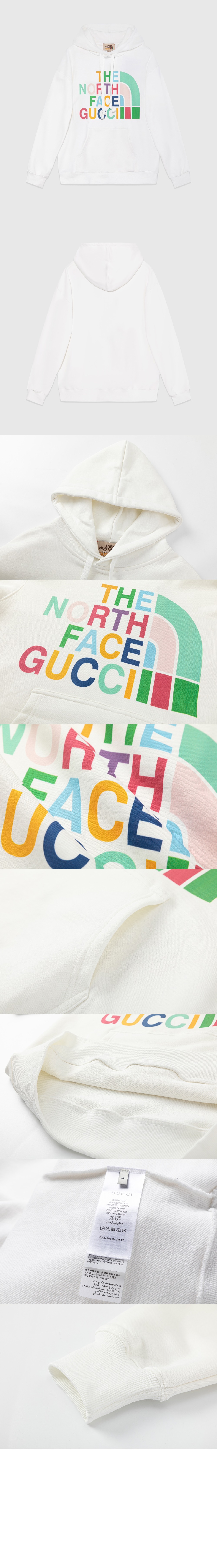 구찌 플라워 코튼 톱