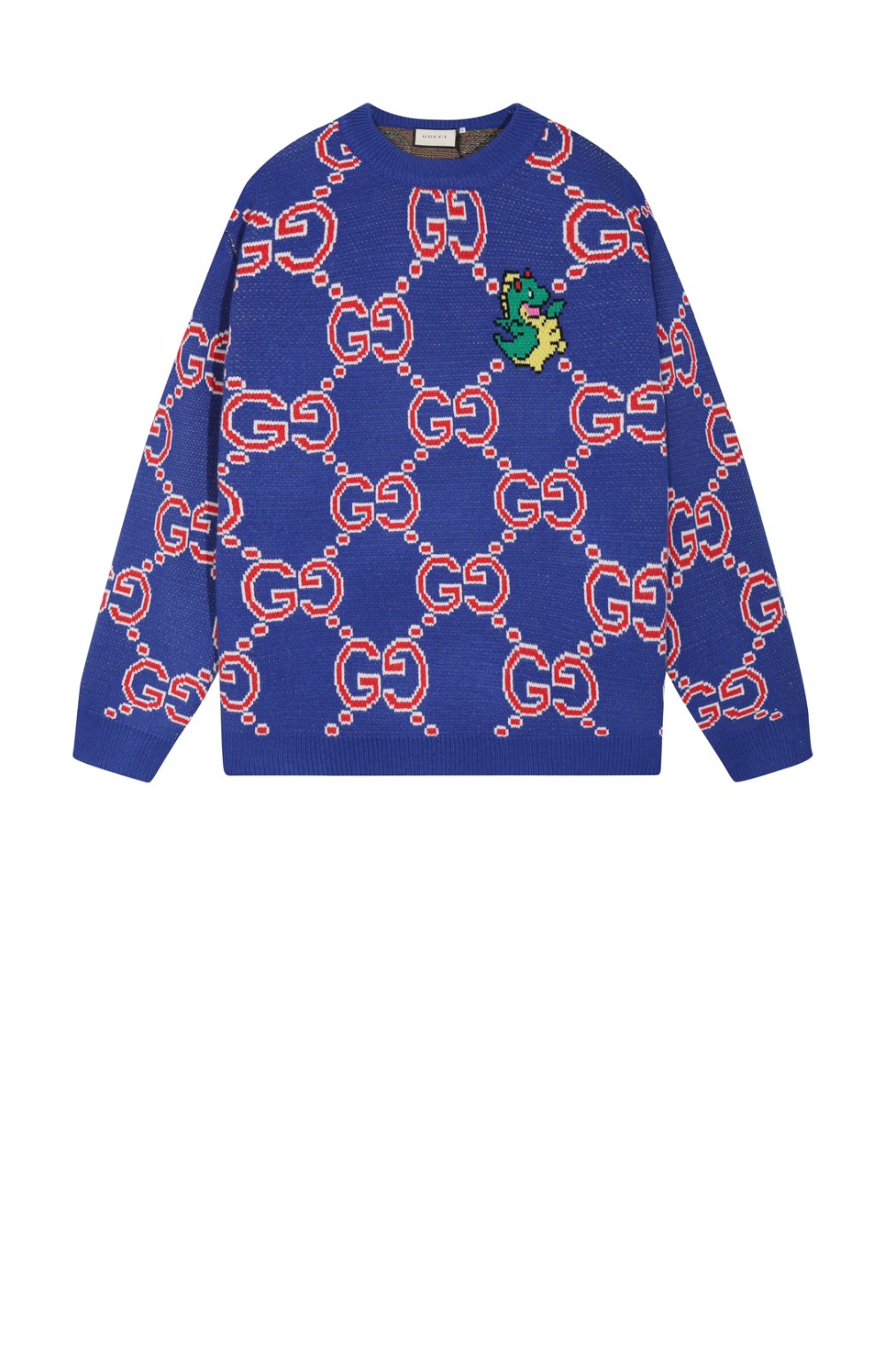 구찌 로고 니트 상의