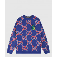 구찌 로고 니트 상의