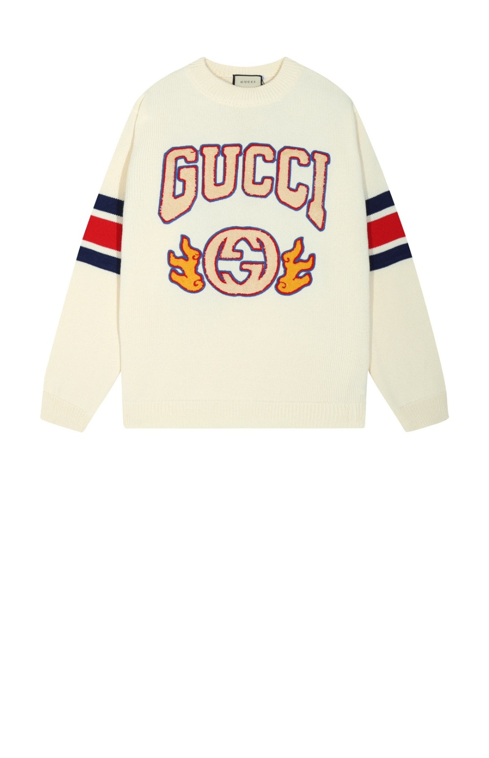 구찌 로고 니트 상의