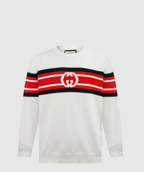 구찌 로고 니트 상의