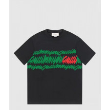 구찌 로고 프린트 반팔