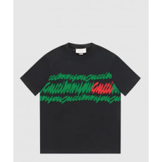 구찌 로고 프린트 반팔