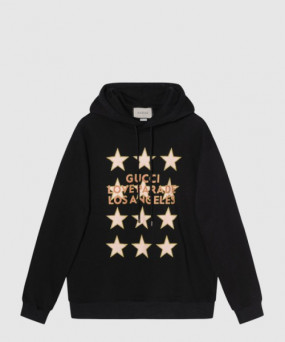 구찌 플라워 코튼 톱