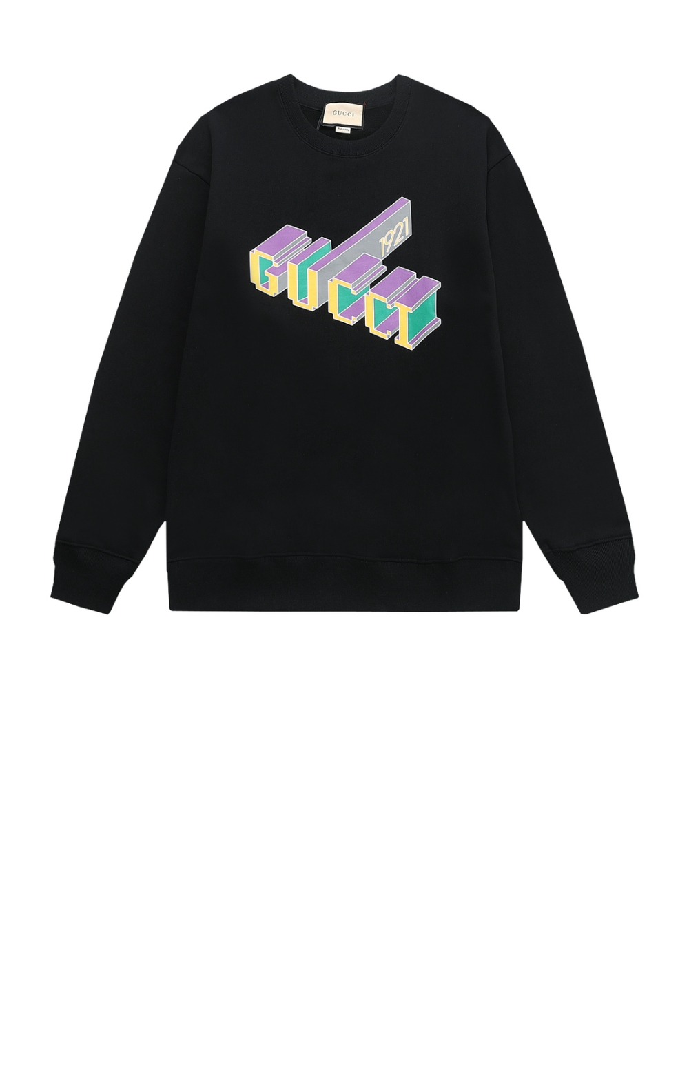 구찌 로고 프린트 면 톱