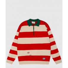 구찌 로고 니트 상의