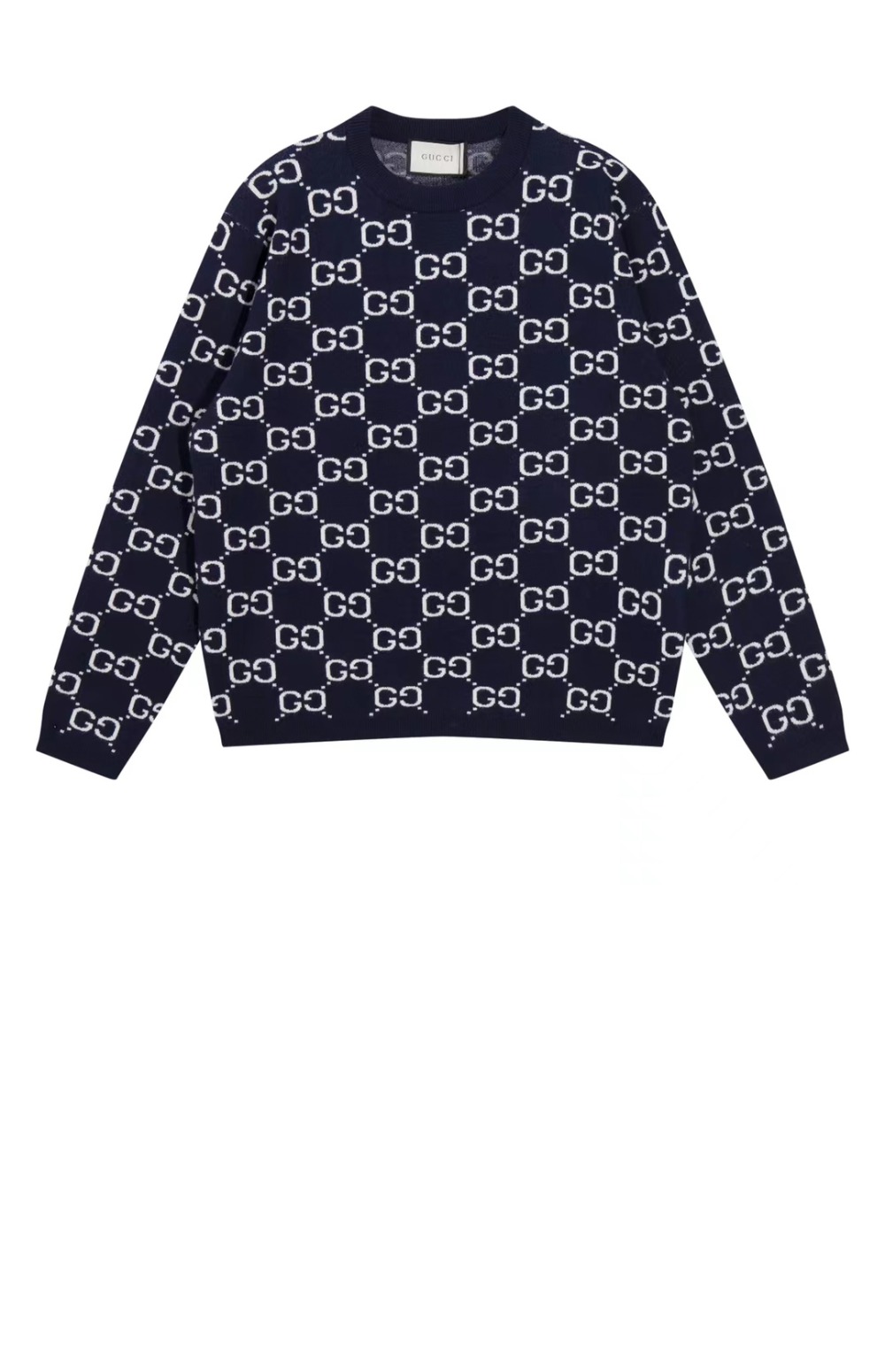 구찌 로고 니트 상의