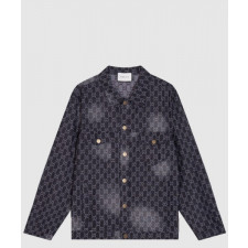 구찌 로고 프린트 셔츠 톱