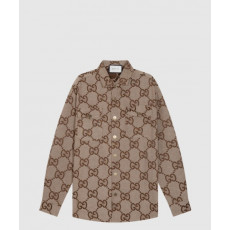 구찌 로고 프린트 셔츠 톱