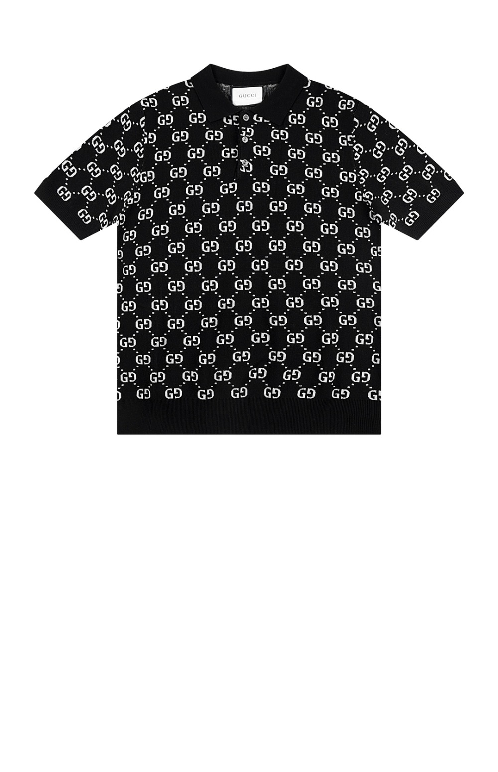 구찌 프린트 니트 톱