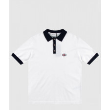 구찌 프린트 니트 톱