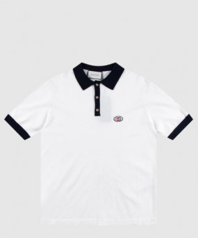 구찌 프린트 니트 톱