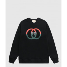 구찌 로고 프린트 면 톱