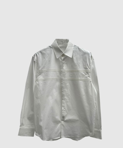 구찌 로고 프린트 셔츠 톱