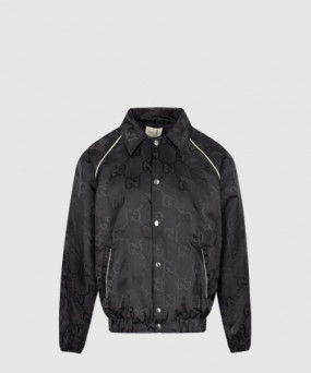 구찌 로고 프린트 재킷