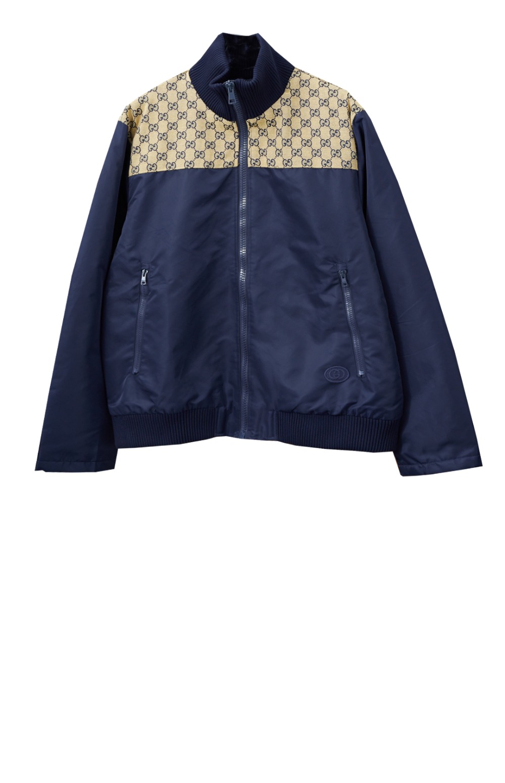 구찌 로고 프린트 재킷