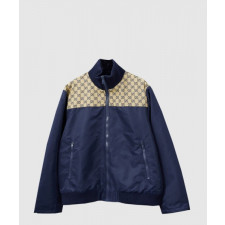 구찌 로고 프린트 재킷