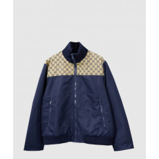 구찌 로고 프린트 재킷