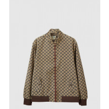 구찌 로고 프린트 재킷