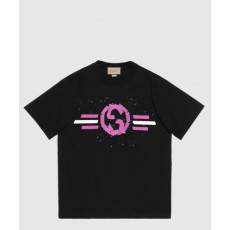 구찌 로고 프린트 반팔