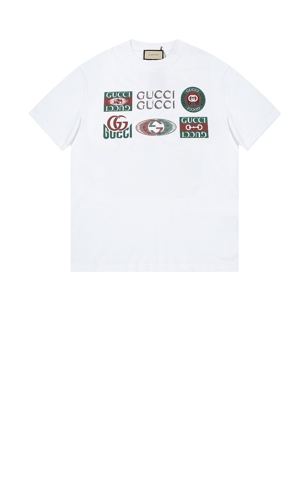 구찌 로고 프린트 반팔