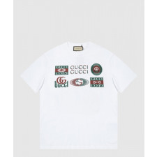 구찌 로고 프린트 반팔