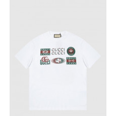 구찌 로고 프린트 반팔