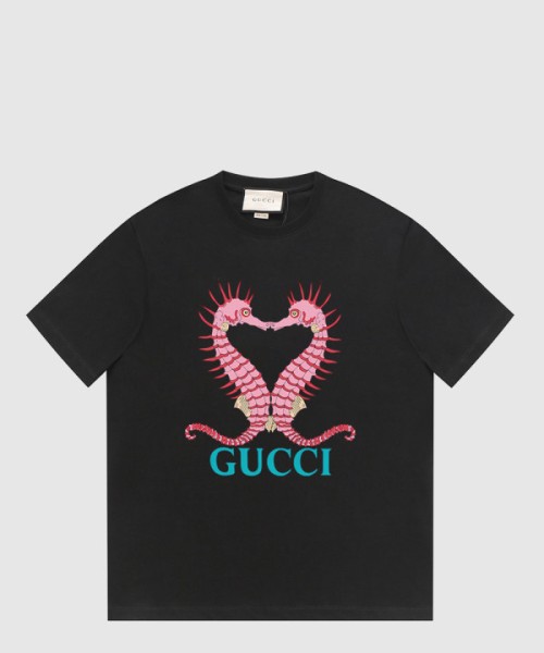 구찌 로고 프린트 반팔