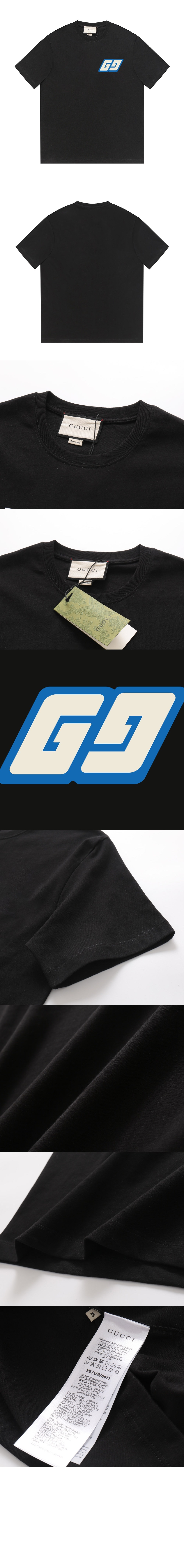 구찌 로고 프린트 반팔