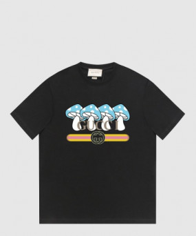 구찌 로고 프린트 반팔