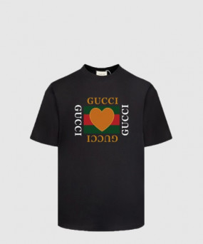 구찌 로고 프린트 반팔