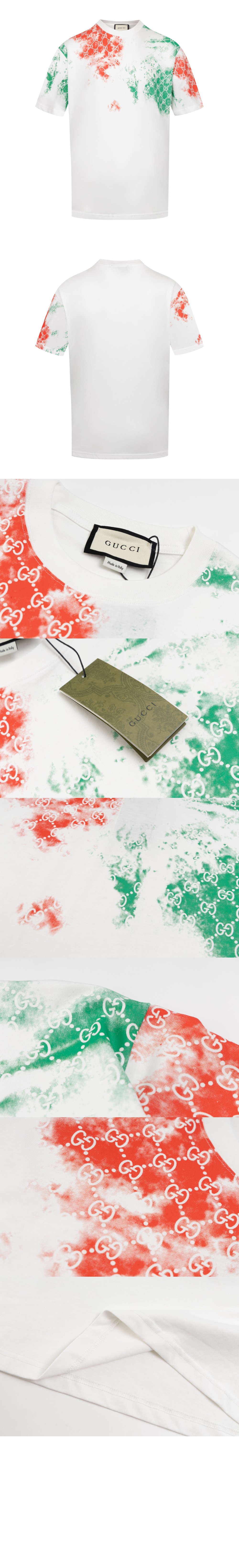 구찌 로고 프린트 반팔